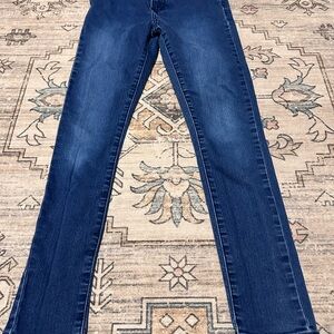 Girls Levi's Dark Blue Straight Leg Jeans